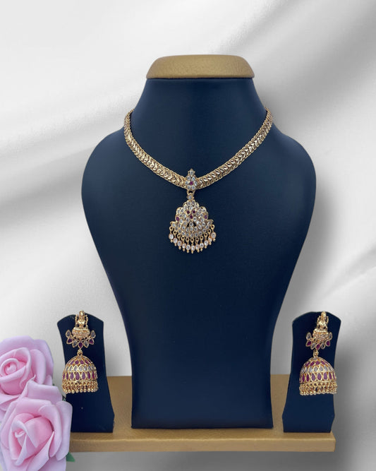 Heritage Gold Atiyal Necklace Set