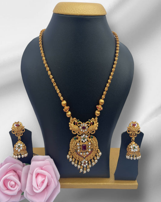 Majestic Long Pendant Set