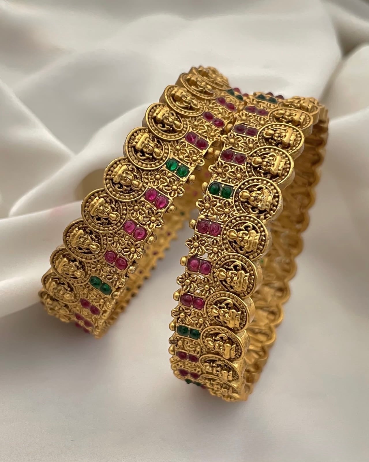 Radiant Rainbow Kada Bangle Set